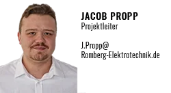 Projektleiter Romberg Elektrotechnik